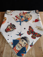 Load image into Gallery viewer, Sailor Jerry man xl dogs bandana
